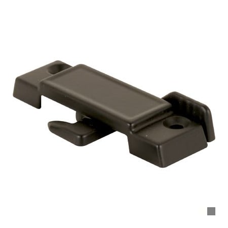 Prime-Line Sash Lock, 5/8in Latch Projection, Fits Vinyl and Aluminum Sliding Windows, Diecast Zinc, Black F 2512